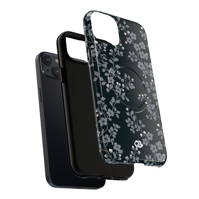 Nocturne Blossom Branch · Tough 2.0 Magnetic Phone Case for iPhone · Black