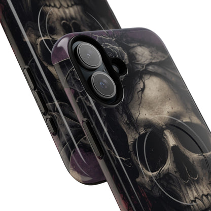 Gothic Skull Crown iPhone 16 Plus Case - Tough+