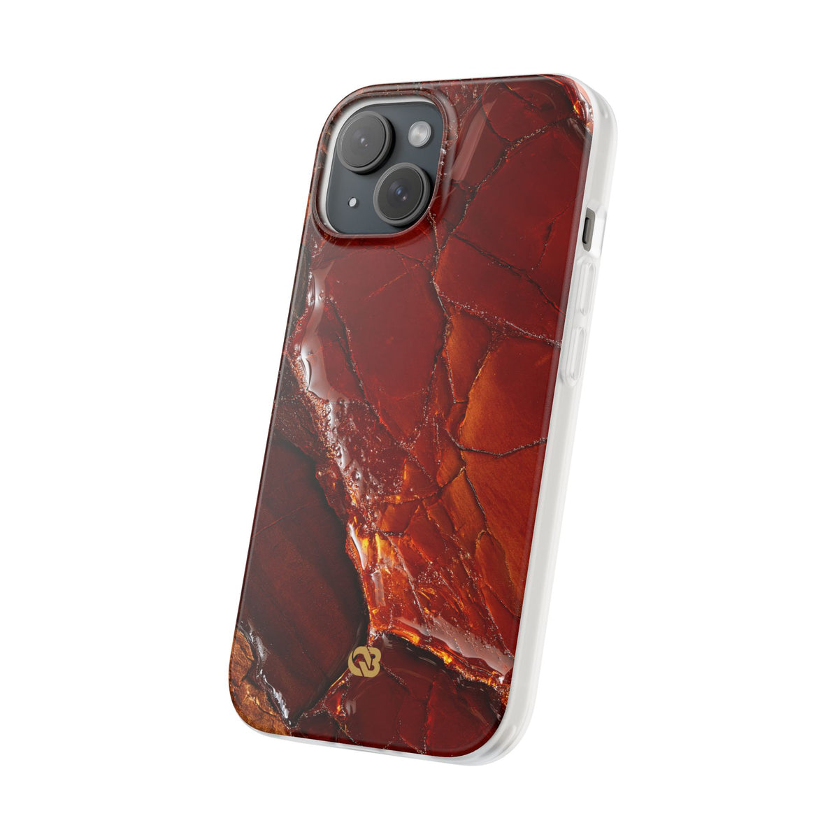 Amber Embrace · Lite Phone Case for iPhone ·  Brown