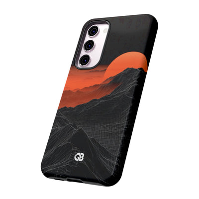 Solar Ridge Mesh · Tough Phone Case for Samsung · Black
