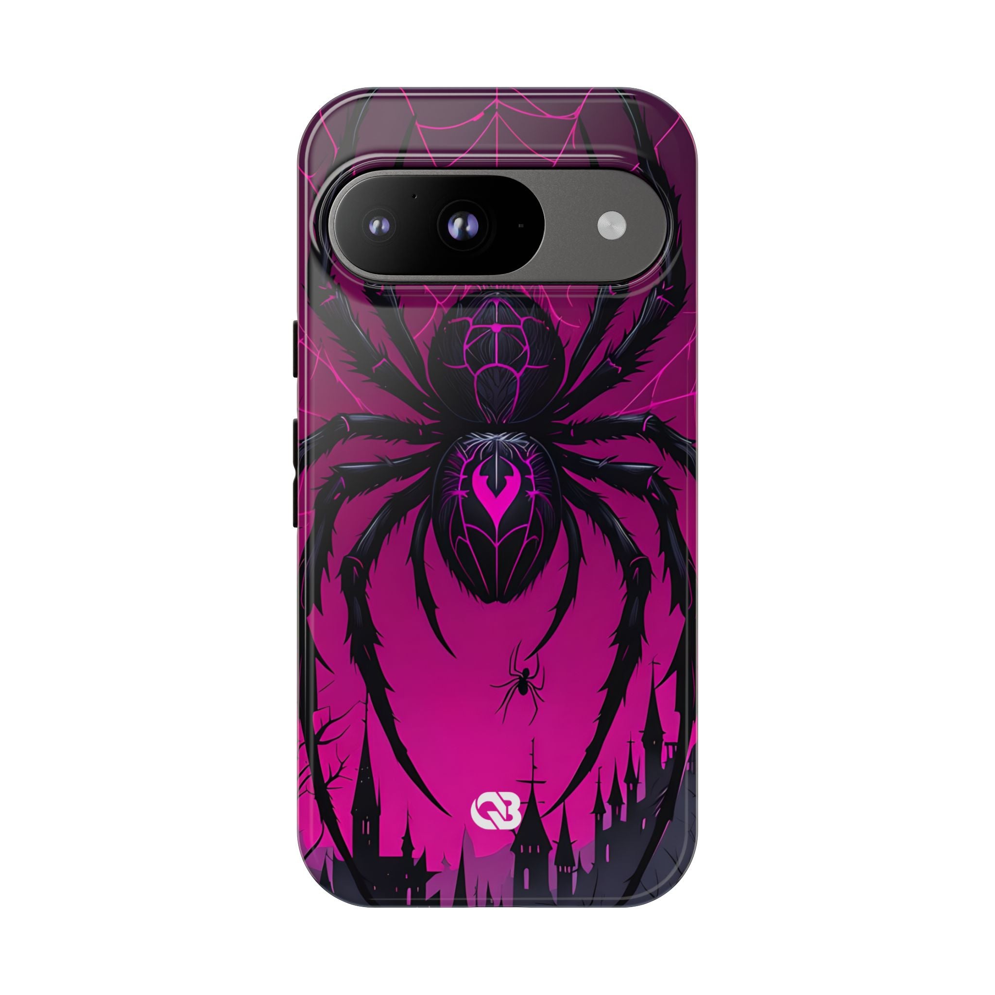 Obsidian Neon Widow · Tough Handyhülle für Google Pixel