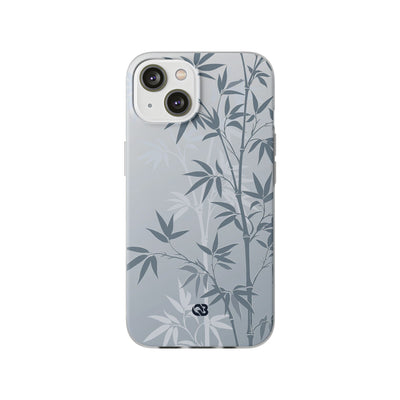 Misty Bamboo Grove · Lite Phone Case for iPhone ·  Blue