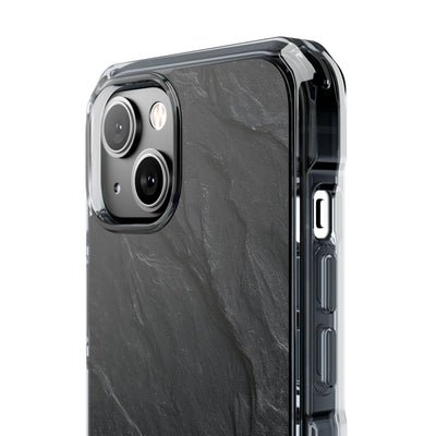 Black Impact MagSafe Phone Case for iPhone - Midnight Slate Ridge