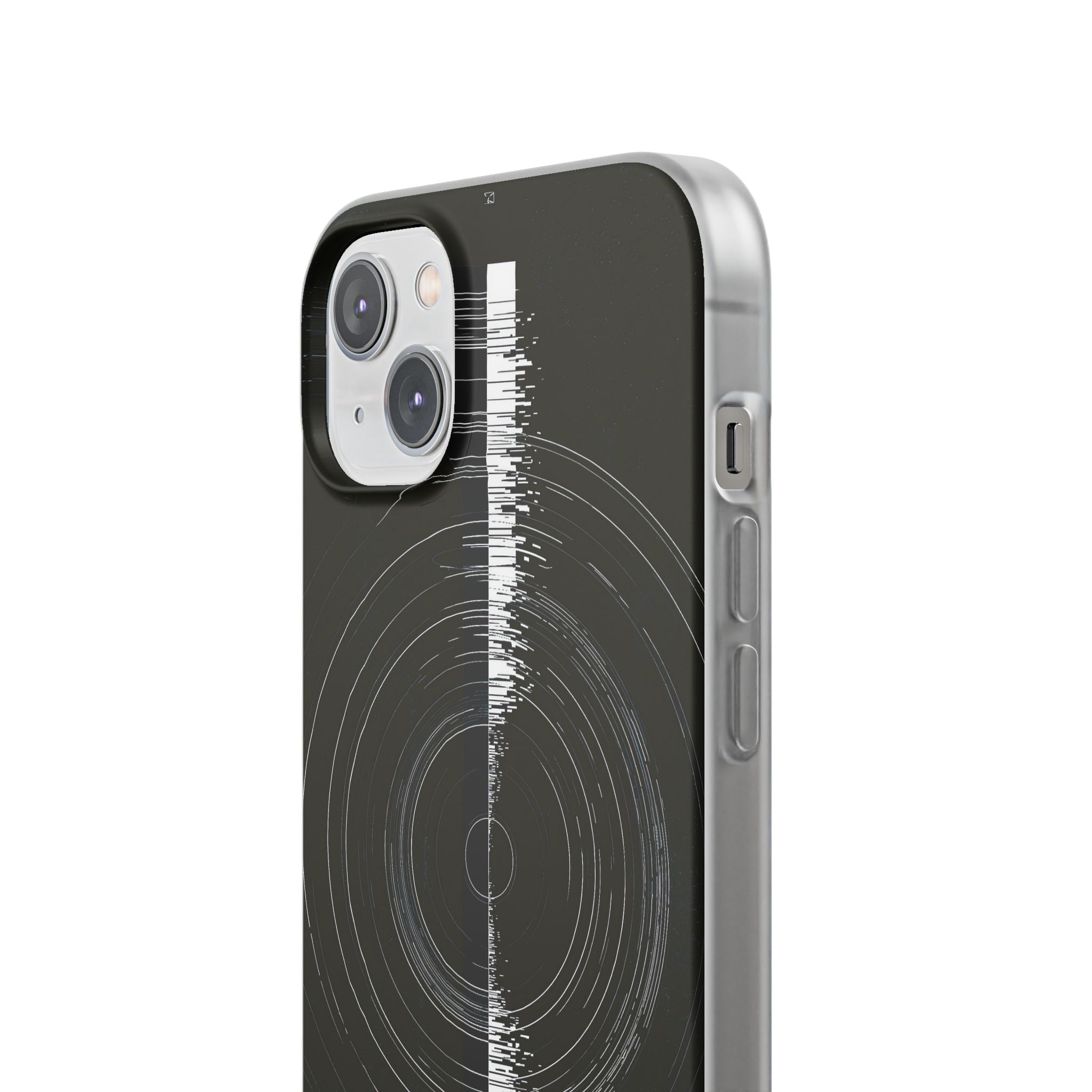 Black Lite Phone Case for iPhone - Obsidian Orbital Signal