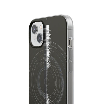 Black Lite Phone Case for iPhone - Obsidian Orbital Signal