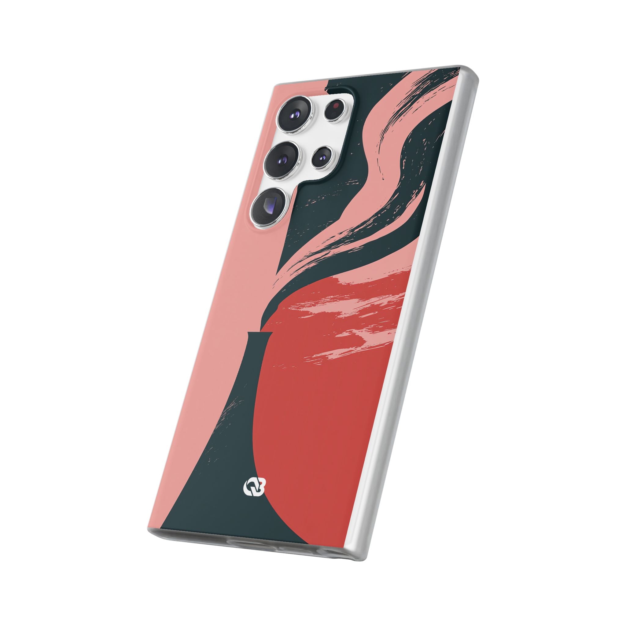 Pink Lite Phone Case for Samsung - Cinder Rose Plume