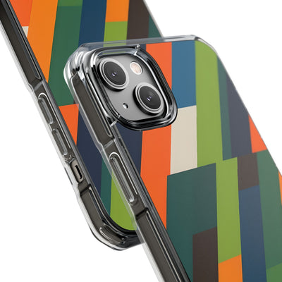 Angled Retro Mosaic · Impact Custodia per iPhone · Magsafe