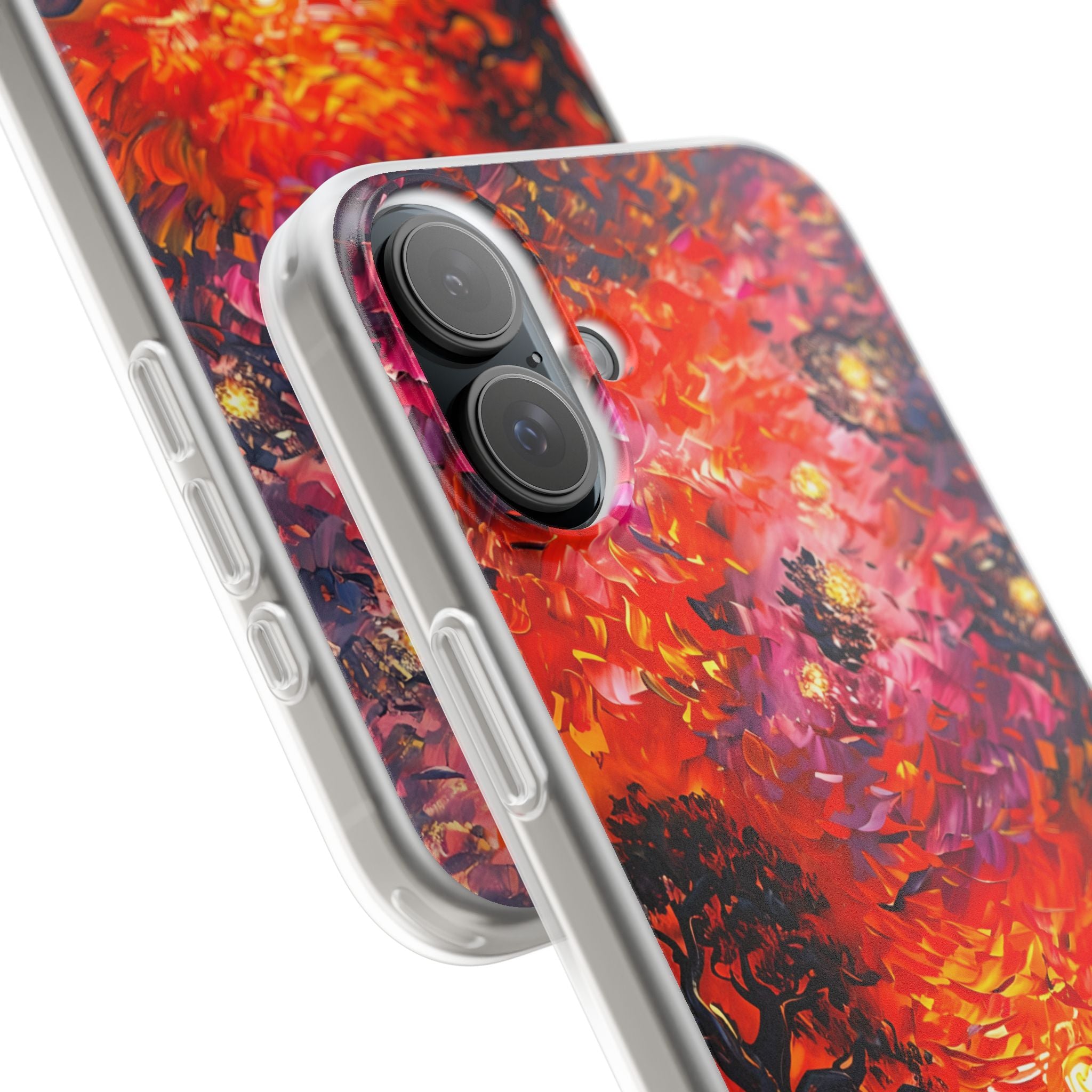 Molten Sky Tree · Soft Handyhülle für iPhone