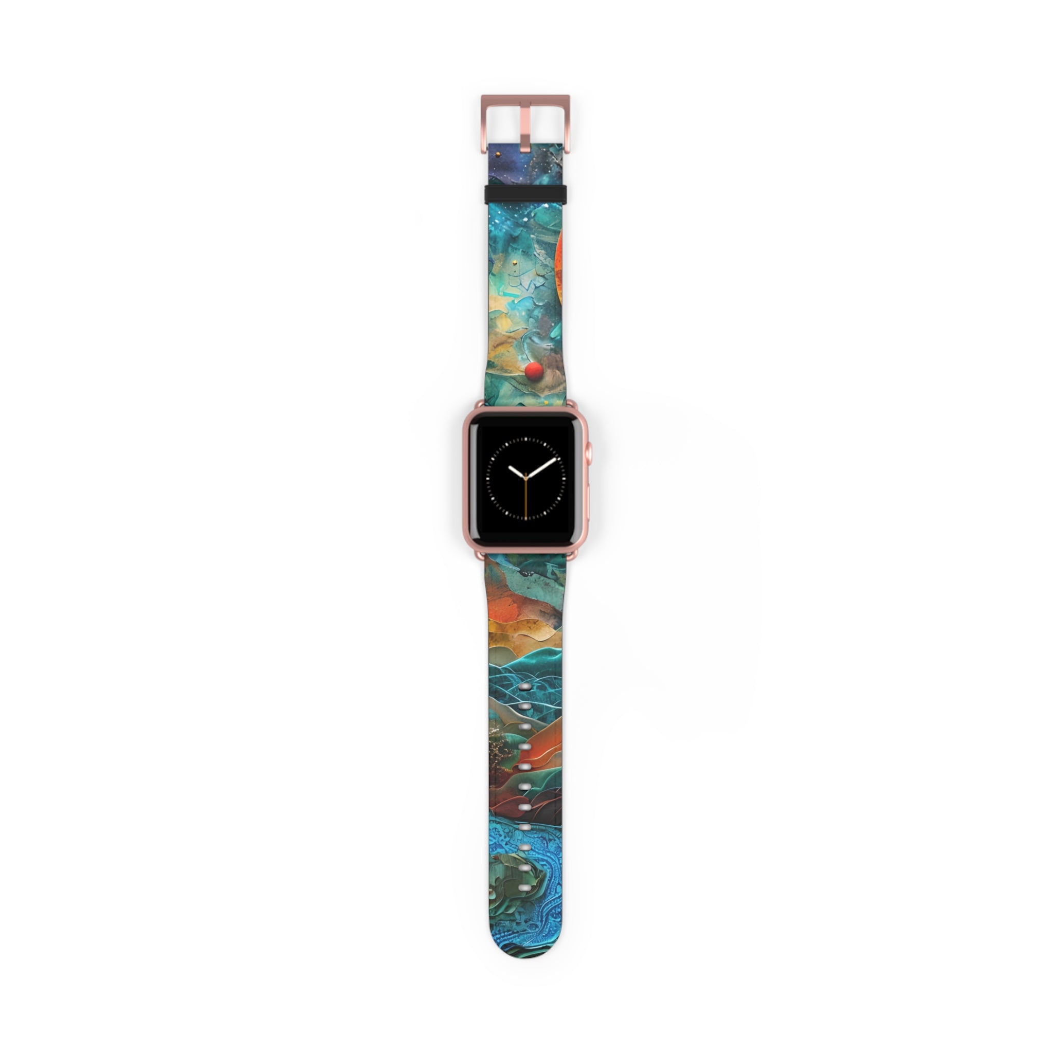 Solar Orbit Orange - Watch Band