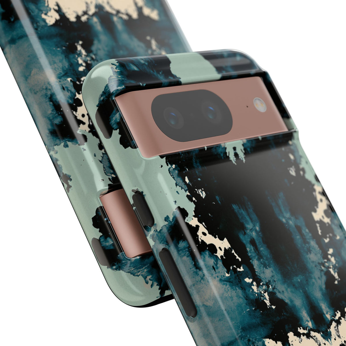 Rorschach Ink Void · Tough Phone Case for Pixel ·  Black
