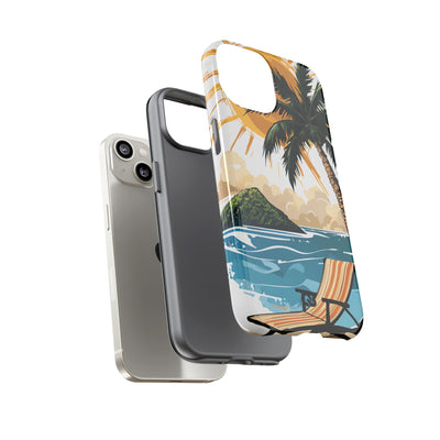 Radiant Coast Solitude · Tough Handyhülle für iPhone