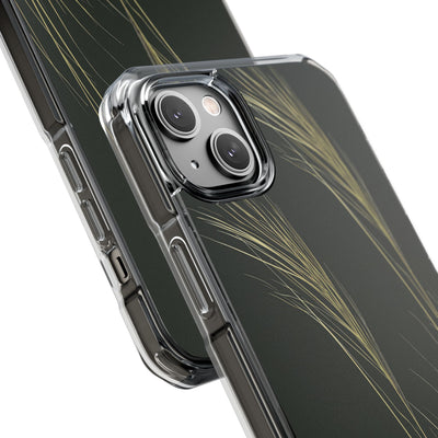 Green Impact MagSafe Phone Case for iPhone - Midnight Gilded Grass