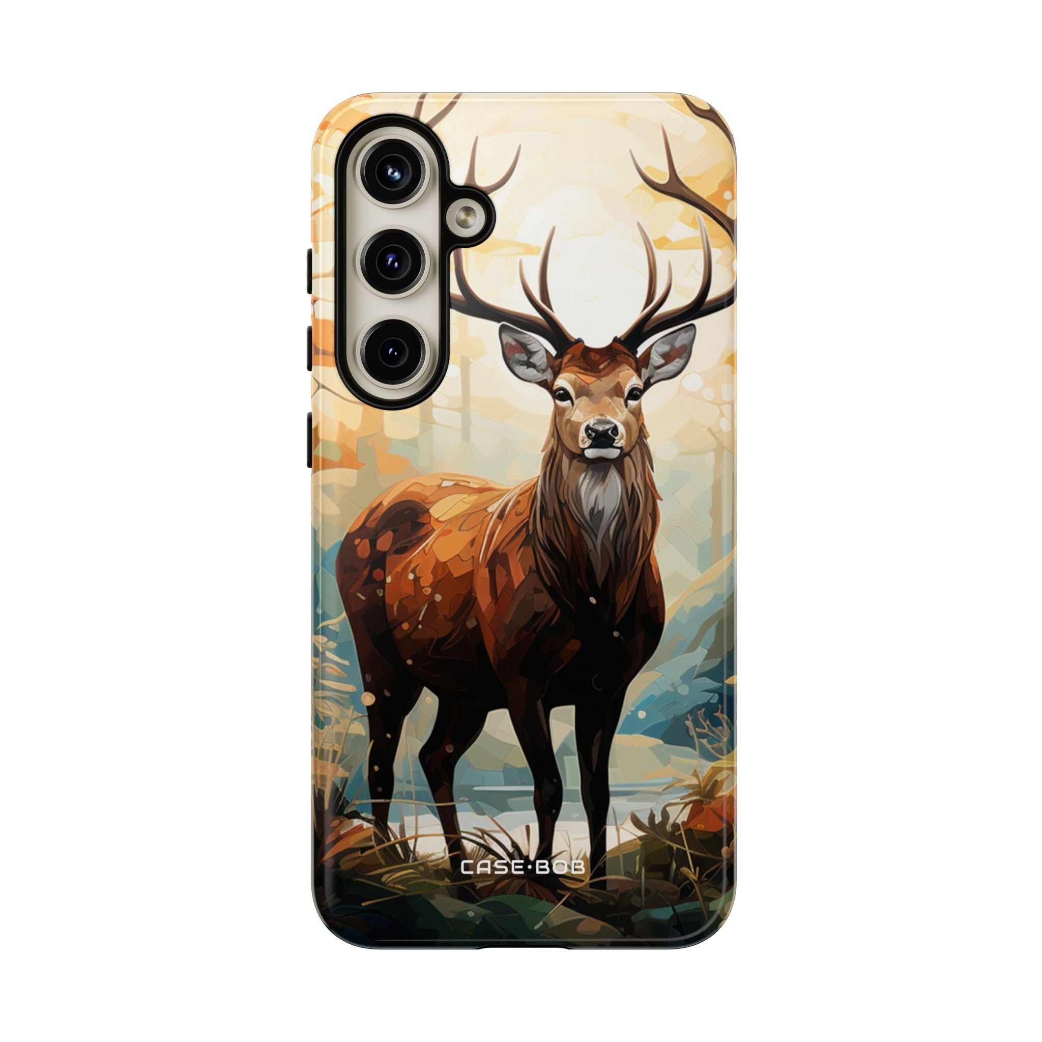 Glowing Stag Samsung S24 Plus Case - Tough - CASE•BOB