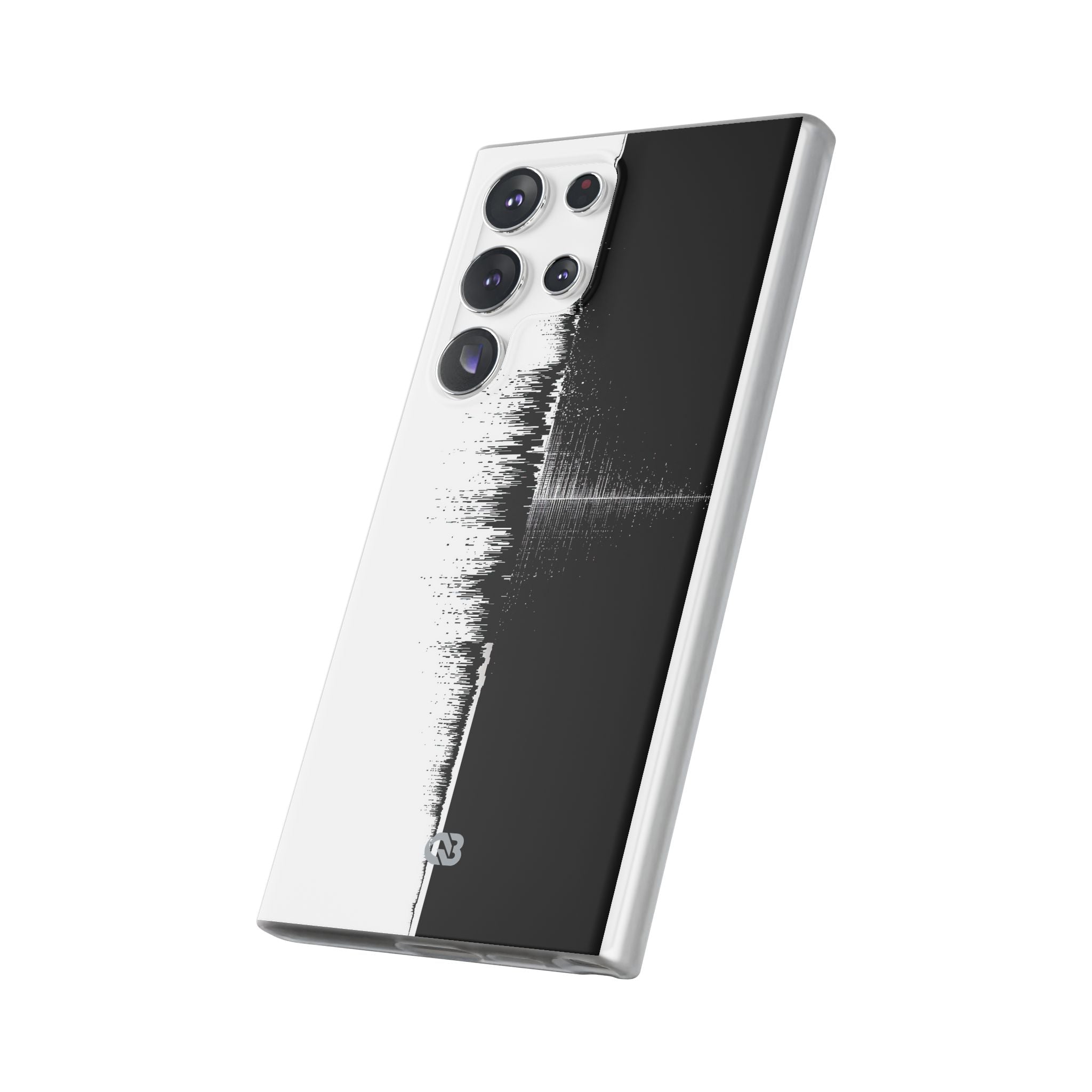 Black Lite Phone Case for Samsung - Static Signal Split