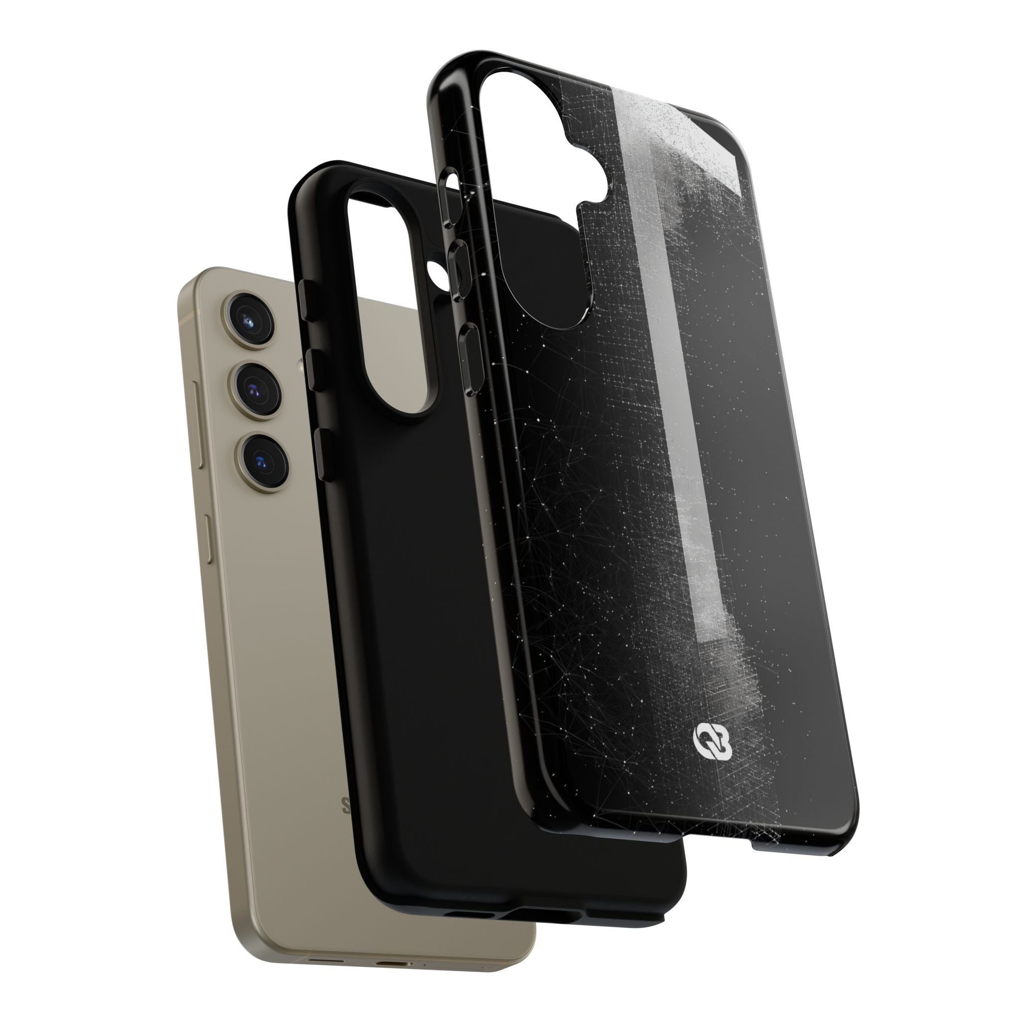 Black Tough Phone Case for Samsung - Vector Core Monolith