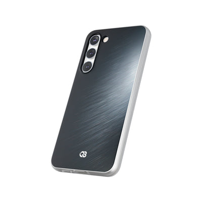 Brushed Obsidian Steel · Lite Phone Case for Samsung · Grey