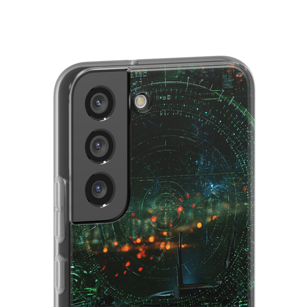 Tactical Avionics HUD · Lite Phone Case for Samsung · Green