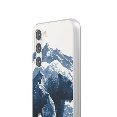 Fjord Summit Bear · Lite Phone Case for Samsung · Blue