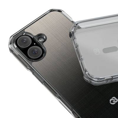 Grey Impact MagSafe Phone Case for iPhone - Faded Sand Mesh