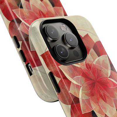 Crimson Petal Peak · Tough+ Phone Case for iPhone · Magsafe