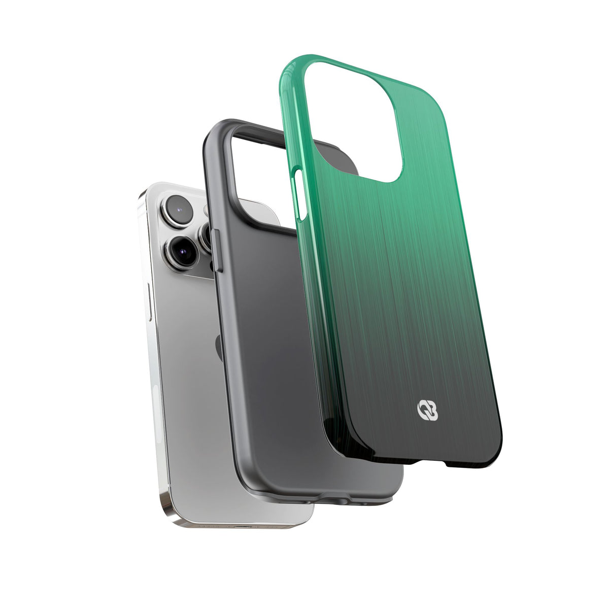 Emerald Cascade · Tough Phone Case for iPhone · Green