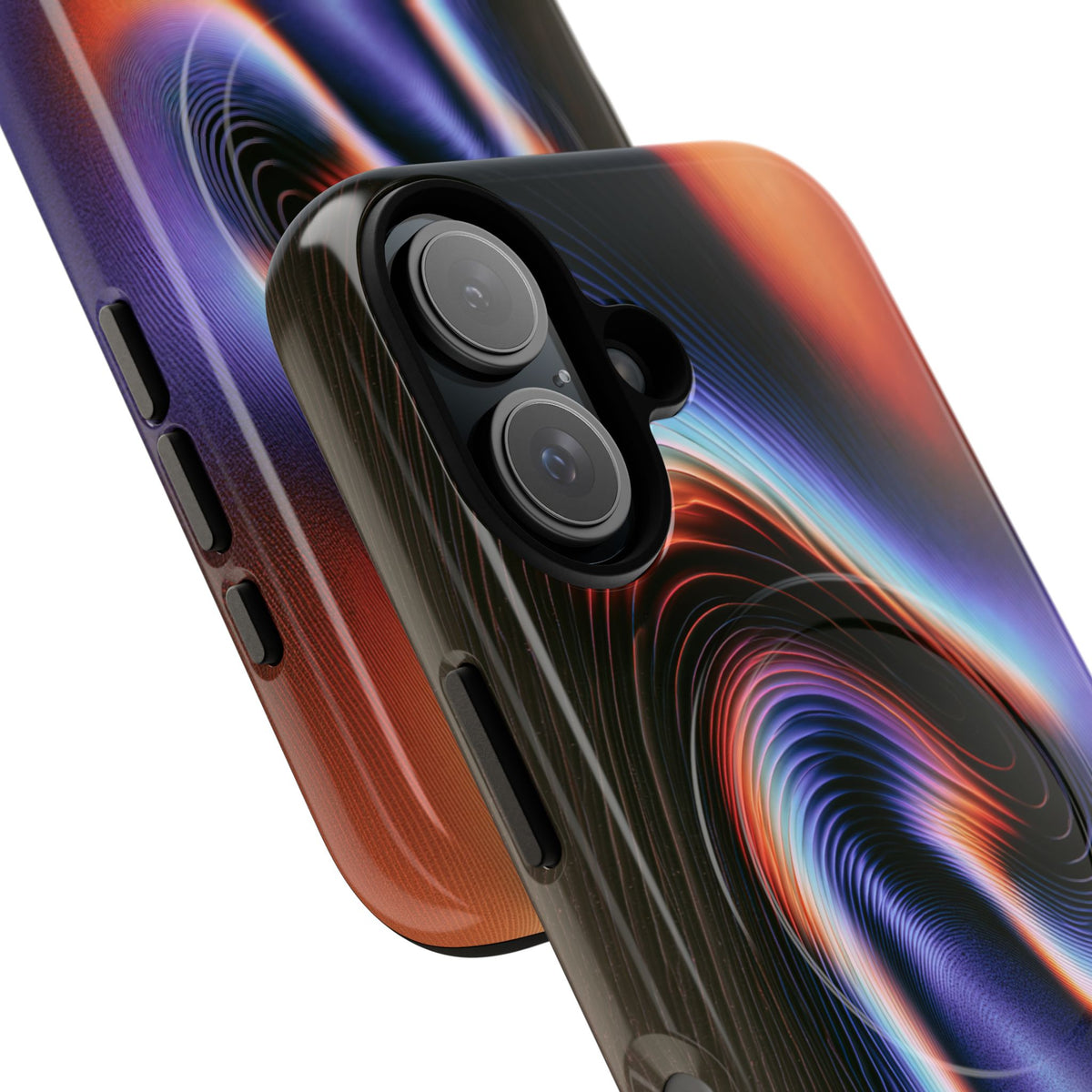 Prismatic Resonance · Tough 2.0 Magnetic Phone Case for iPhone · Purple