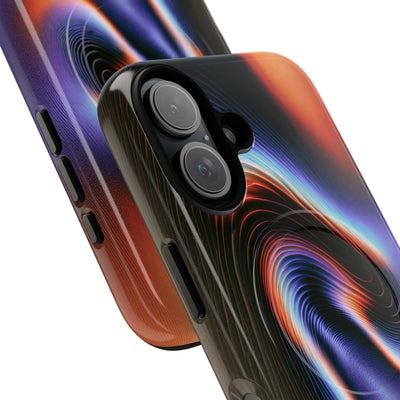 Prismatic Resonance · Tough 2.0 Magnetic Phone Case for iPhone · Purple