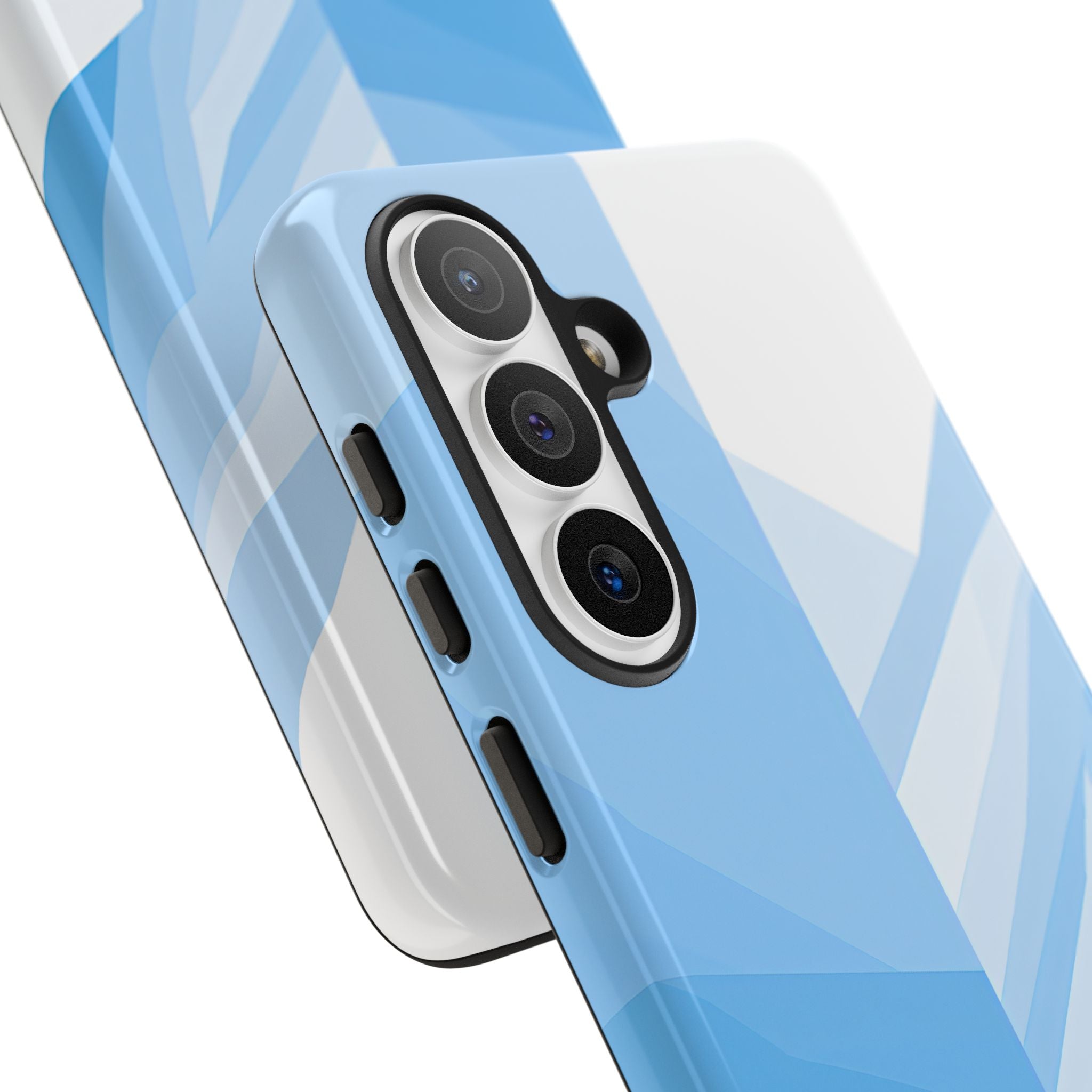Blue Tough Phone Case for Samsung - Arctic Glacial Ridge