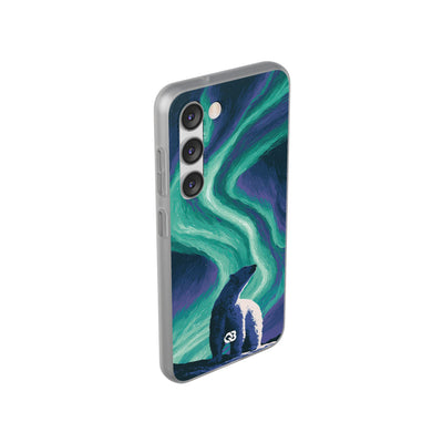 Arctic Aurora Bear · Lite Phone Case for Samsung · Teal