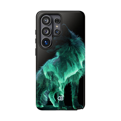 Nordic Aurora Fox · Tough Phone Case for Samsung · Teal