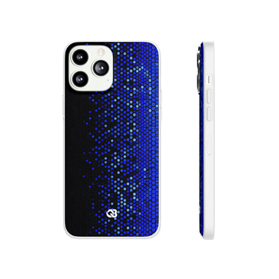 Cobalt Hex Dispersion · Lite Phone Case for iPhone ·  Blue