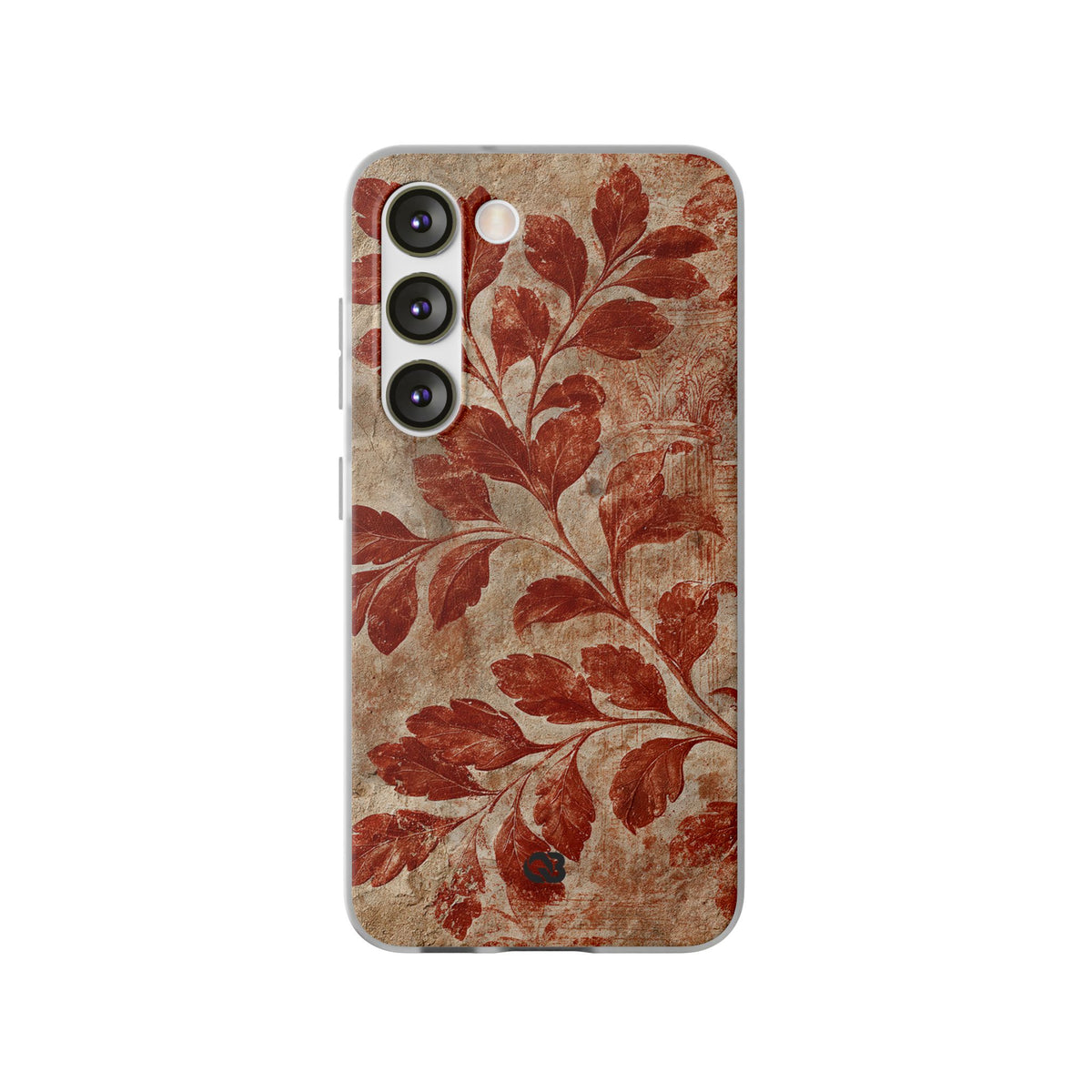 Terracotta Botanical Fresco · Lite Phone Case for Samsung · Red