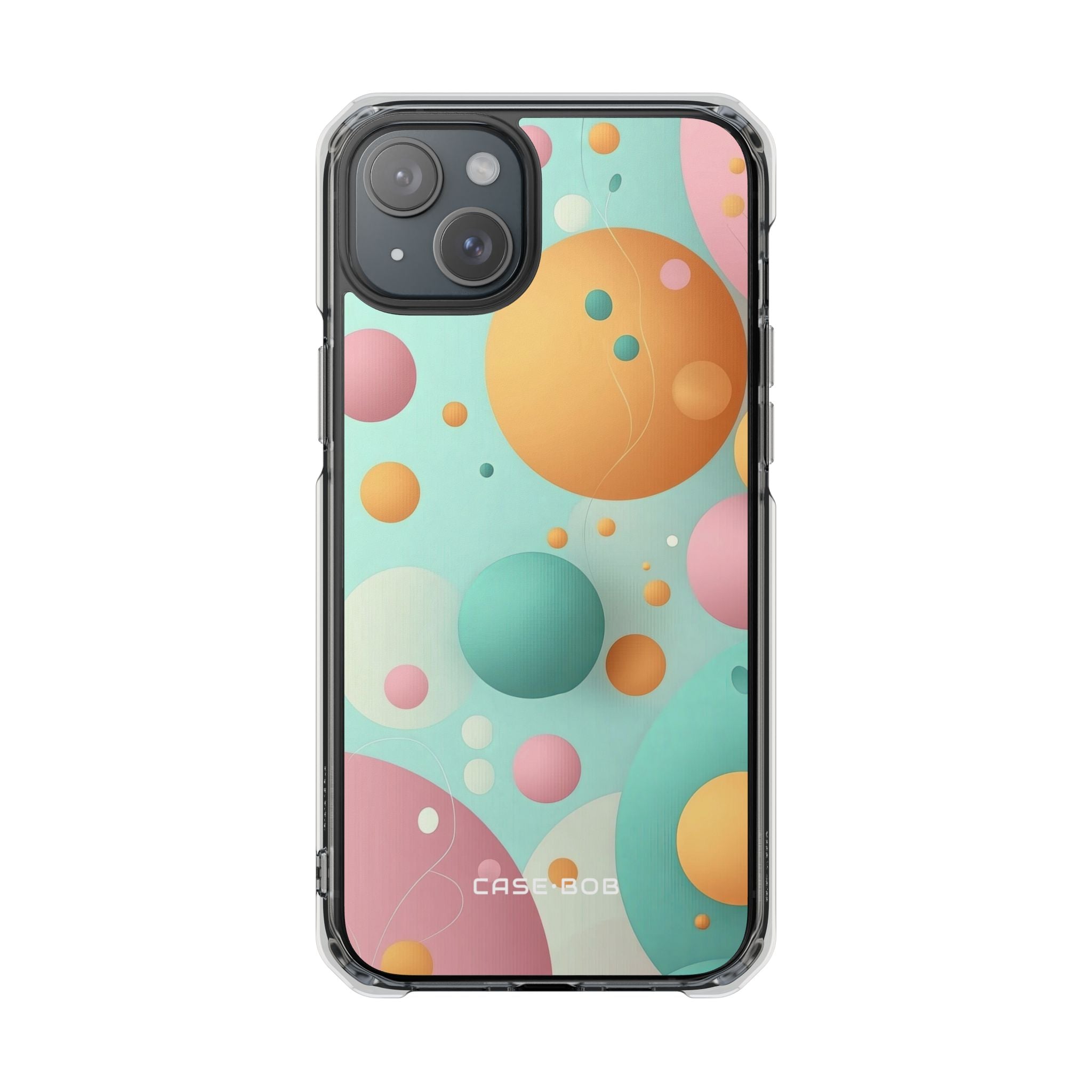 Pastellkreise iPhone 15 Plus Case - Impact