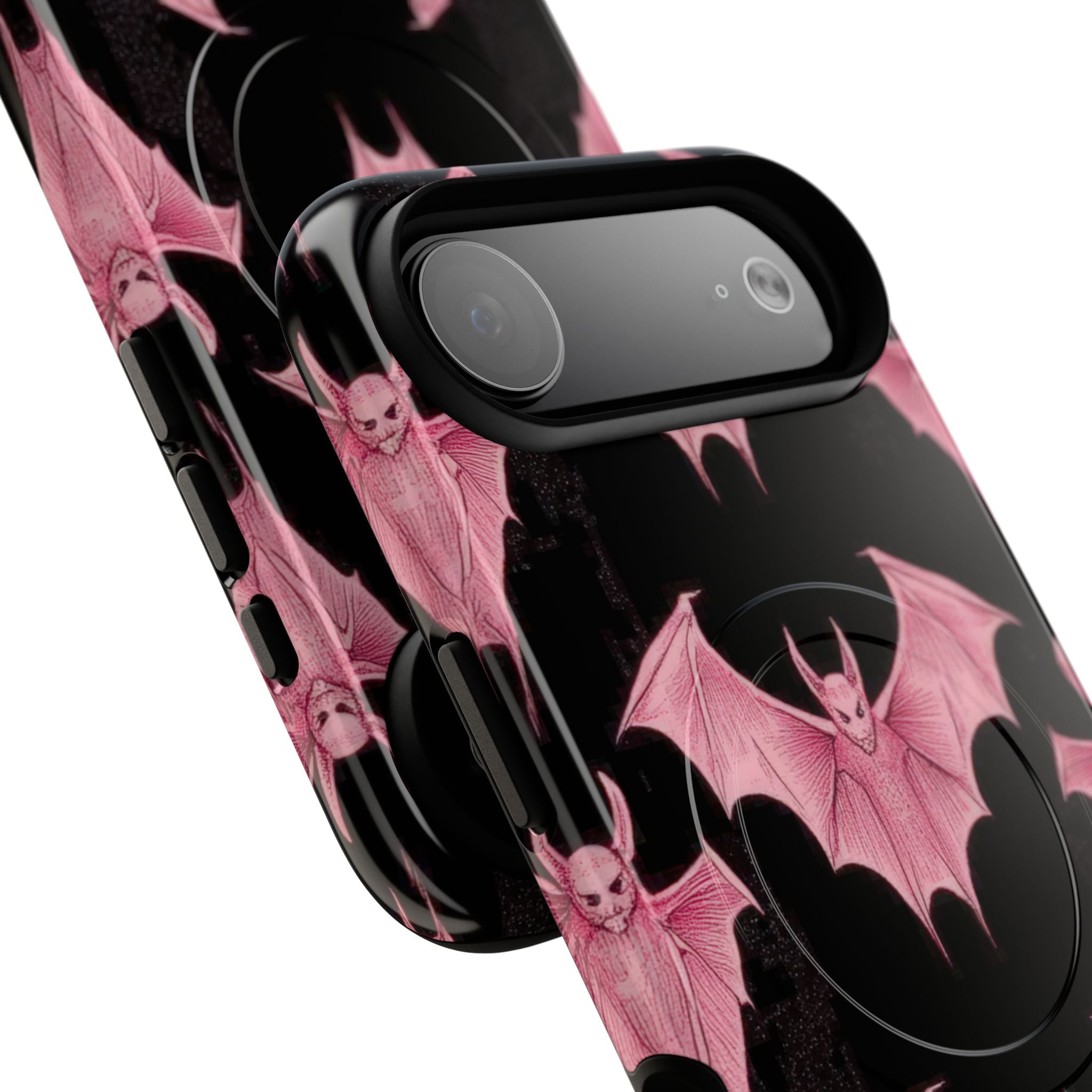 Pink Batwave iPhone 17 Air Case - Tough+ - CASE•BOB