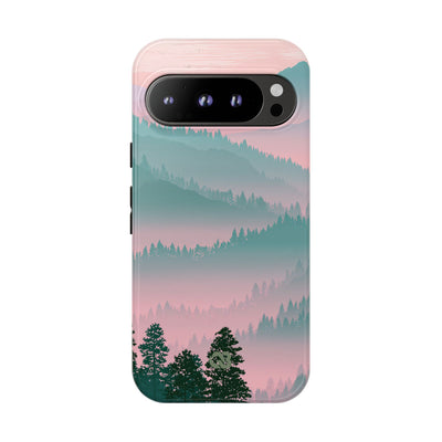 Teal Tough Phone Case for Google Pixel - Alpine Mist Teal