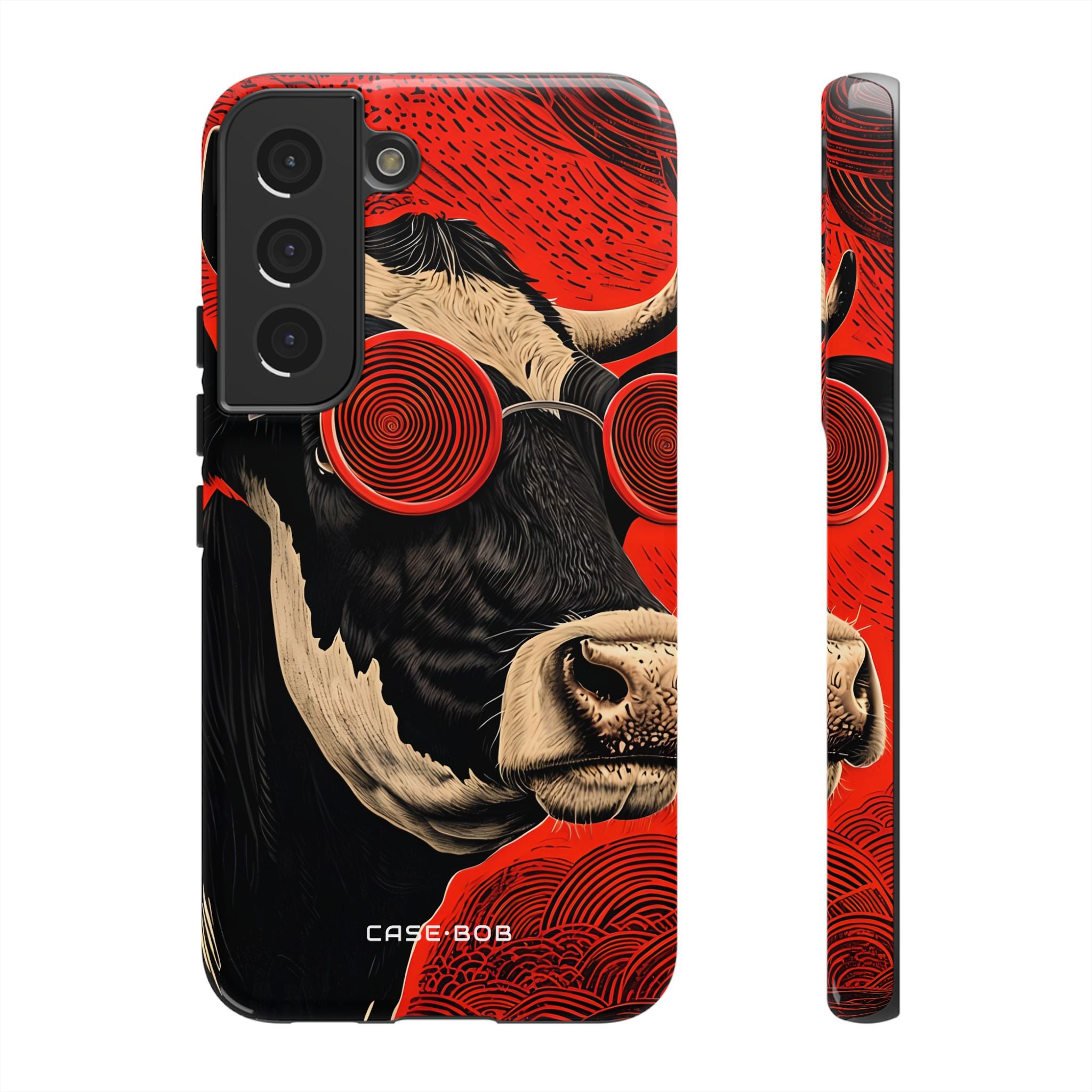 Hypnotic Cow Samsung S22 Case - Tough