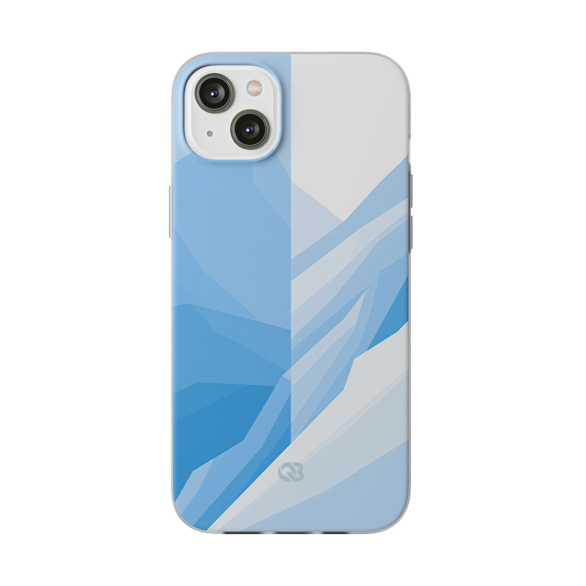 Blue Lite Phone Case for iPhone - Arctic Glacial Ridge