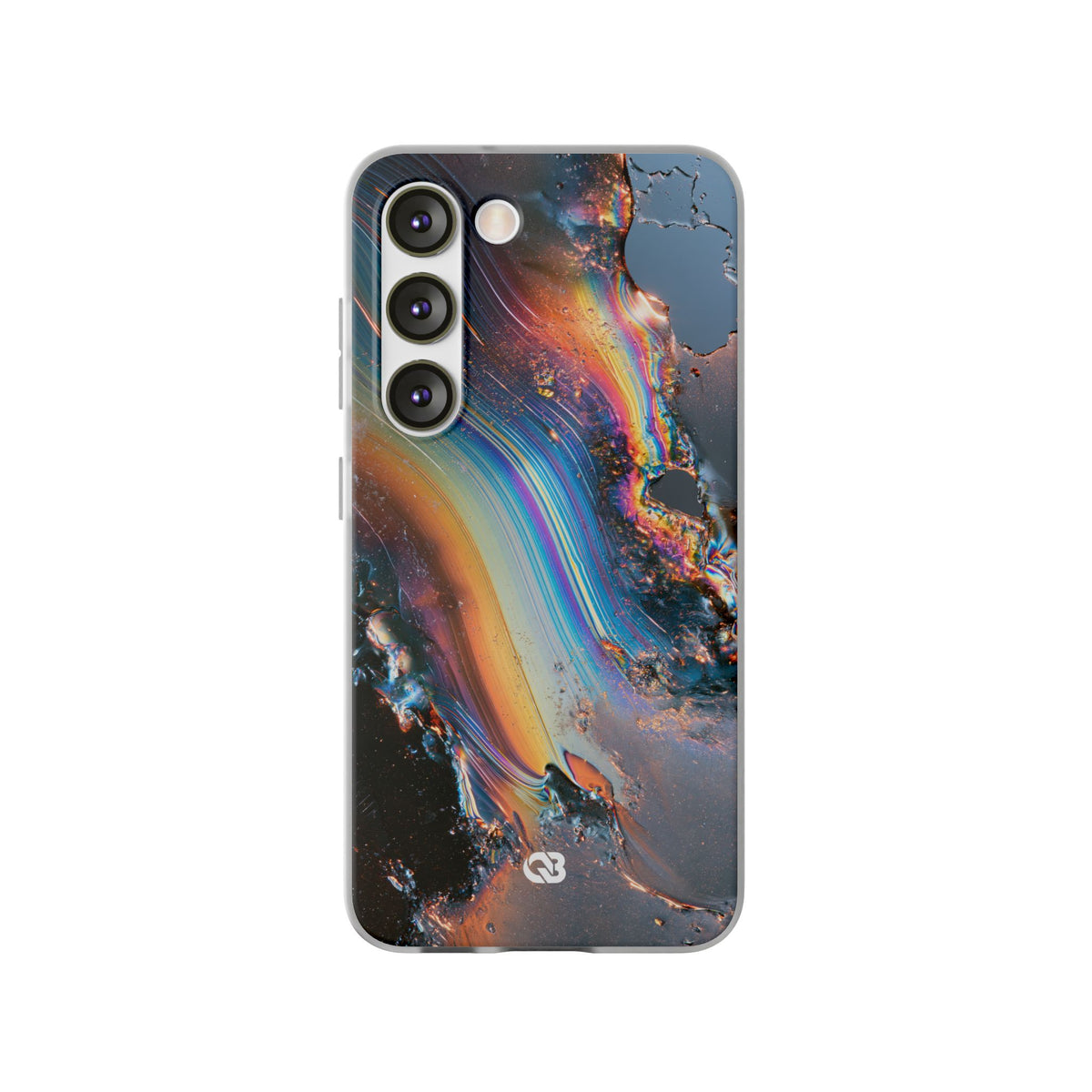 Prismatic Aura Flow · Lite Phone Case for Samsung · Blue