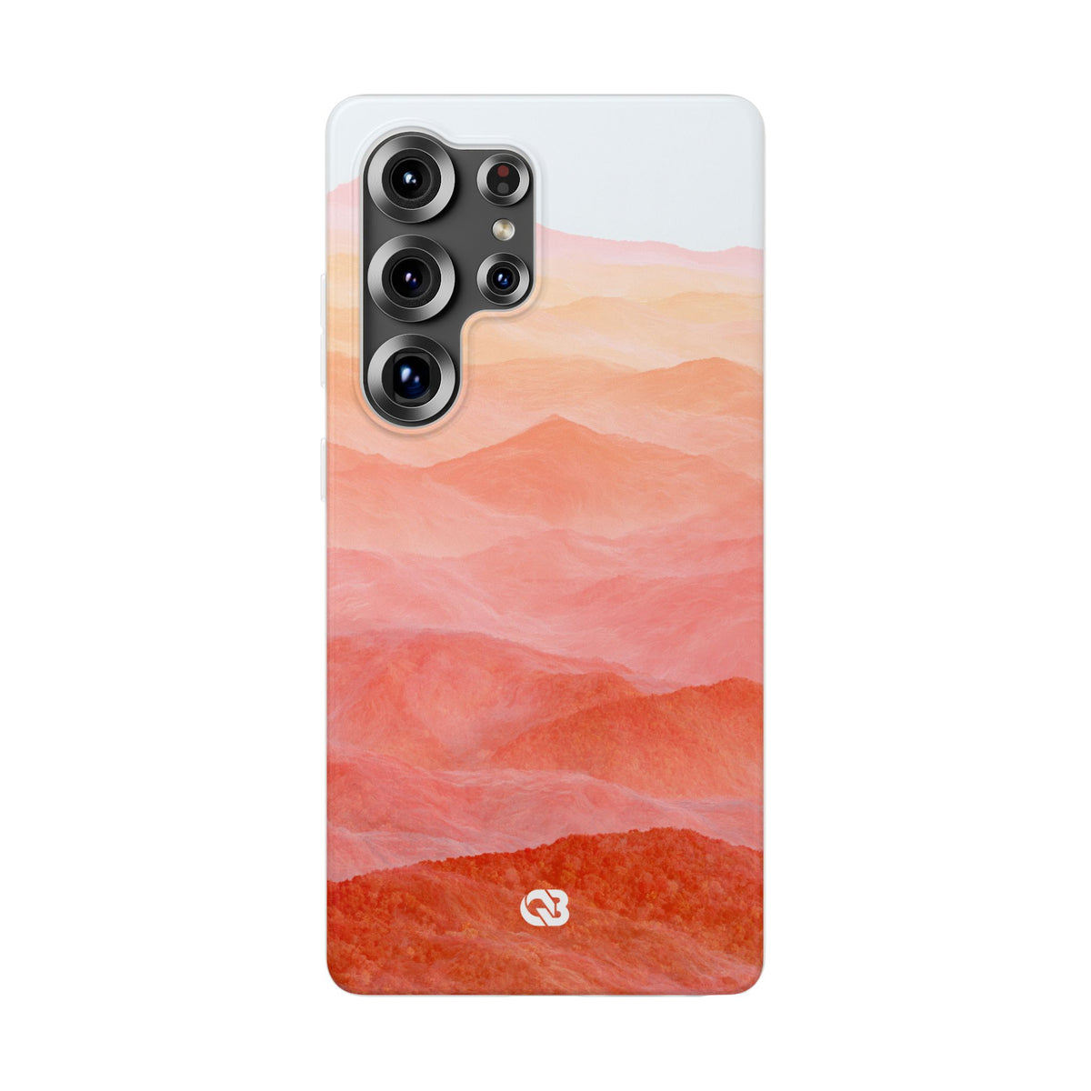 Alpenglow Ridge Vista · Lite Phone Case for Samsung · Orange