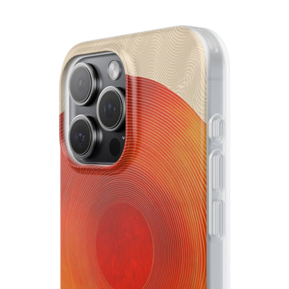Sunburst Swirl iPhone 15 Pro Max Cover - Blød