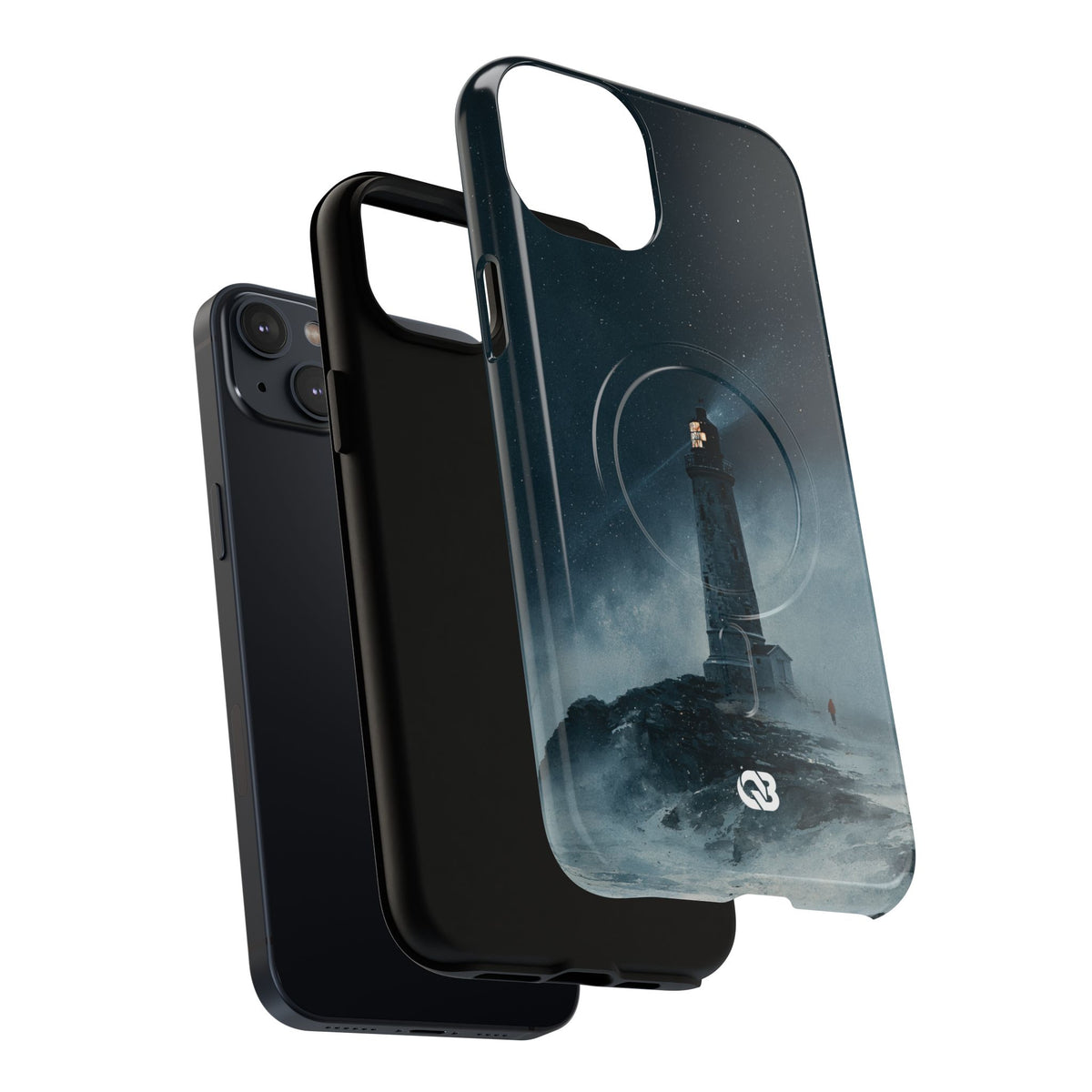 Nordic Coastal Beacon · Tough 2.0 Magnetic Phone Case for iPhone · Blue