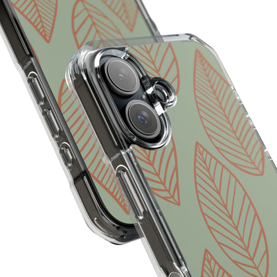 Sage Earth Leaves · Impact Telefoncover for iPhone · Magsafe
