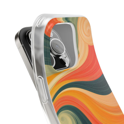 Swirling Ember iPhone 16 Pro Case - Soft