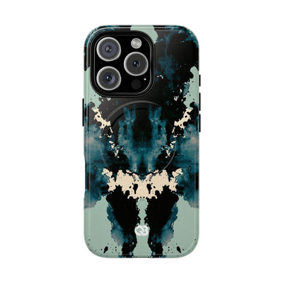 Rorschach Ink Void · Tough 2.0 Magnetic Phone Case for iPhone · Black
