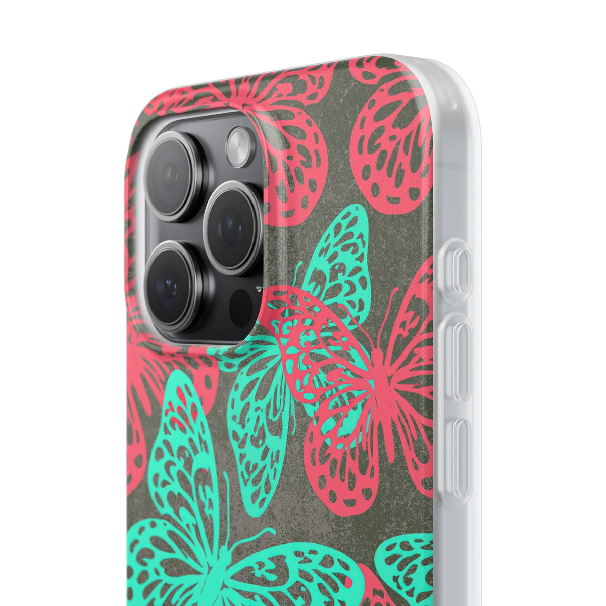 Electric Papillon · Lite Phone Case for iPhone ·  Pink