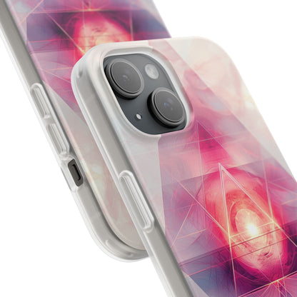 Diamond Glow iPhone 15 Skal - Mjuk