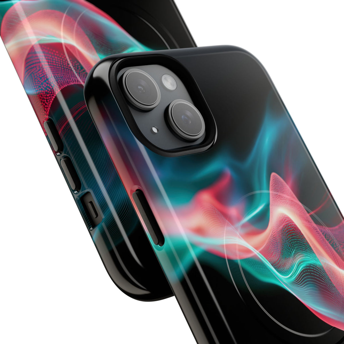 Digital Frequency · Tough 2.0 Magnetic Phone Case for iPhone · Black