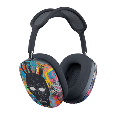 Neon Skull Burst - AirPod Max Case