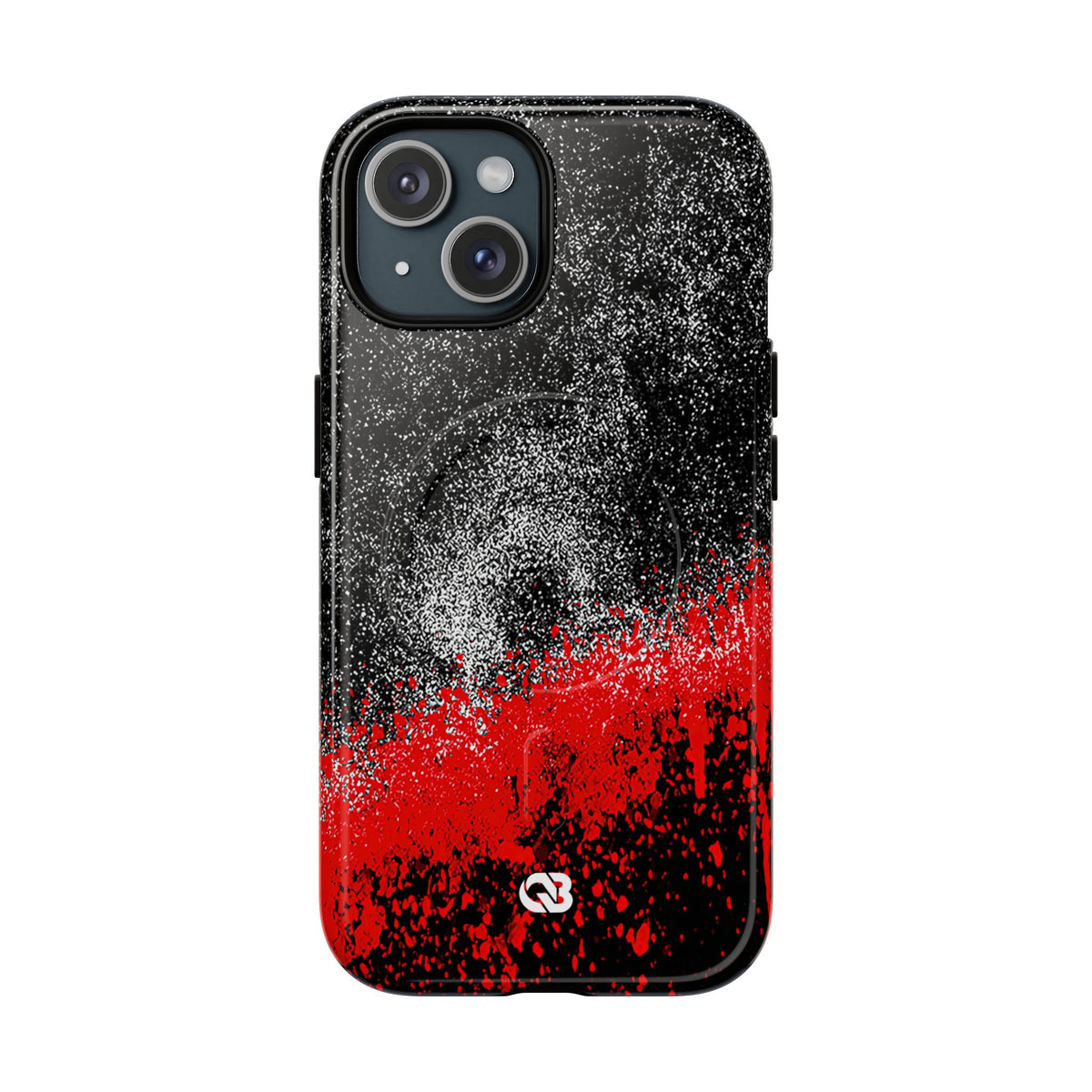 Crimson Noir Drip · Tough 2.0 Magnetic Phone Case for iPhone · Black