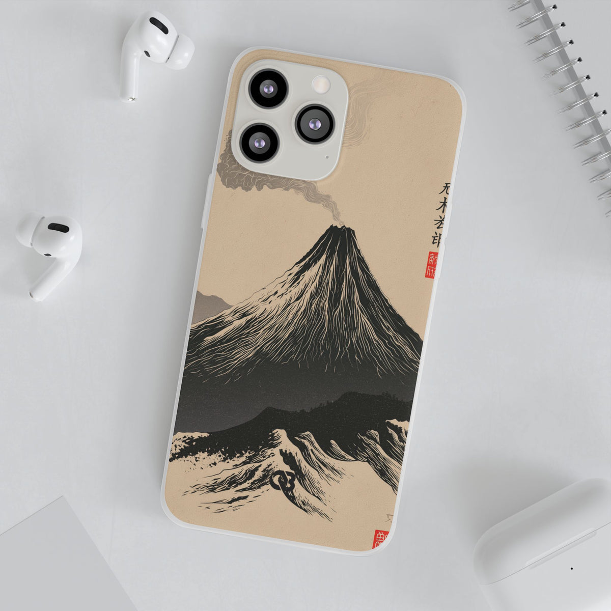 Fuji Summit · Lite Phone Case for iPhone ·  Beige